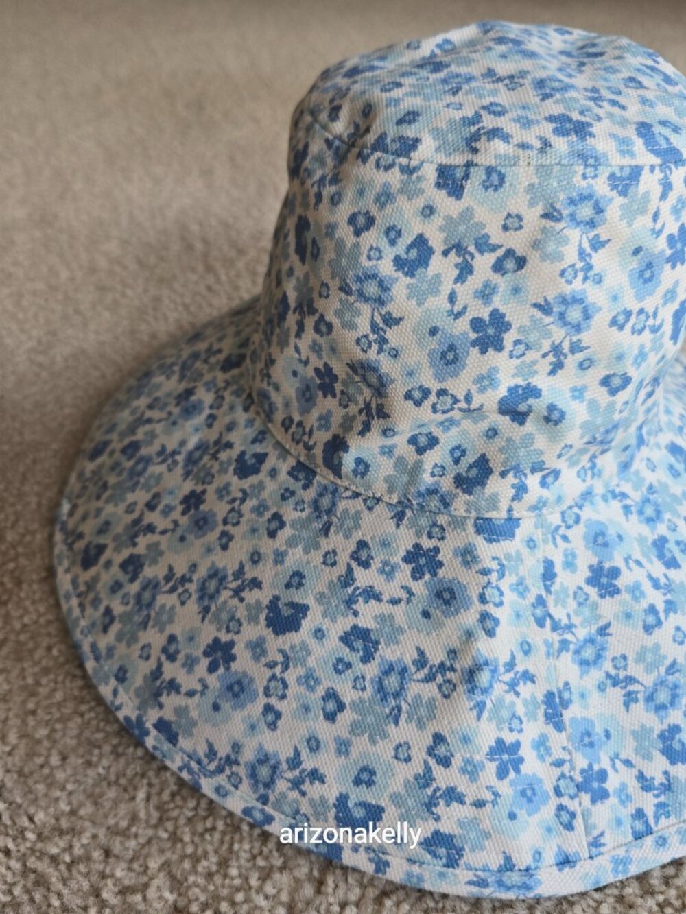 NWT Lack of Color Holiday Bucket Hat Blue - Picture 5 of 10
